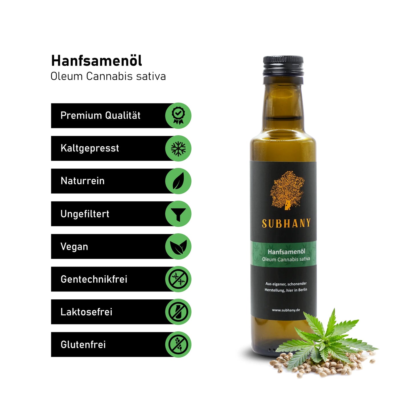 Hanfsamenöl Subhany